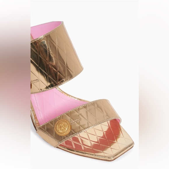 Balmain Mirror Mules NWT - Picture 4 of 16